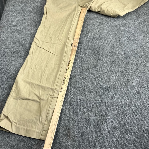 DICKIES Women's Flex Relaxed Fit Pant tan khaki Size 4 Long - Picture 5 of 11